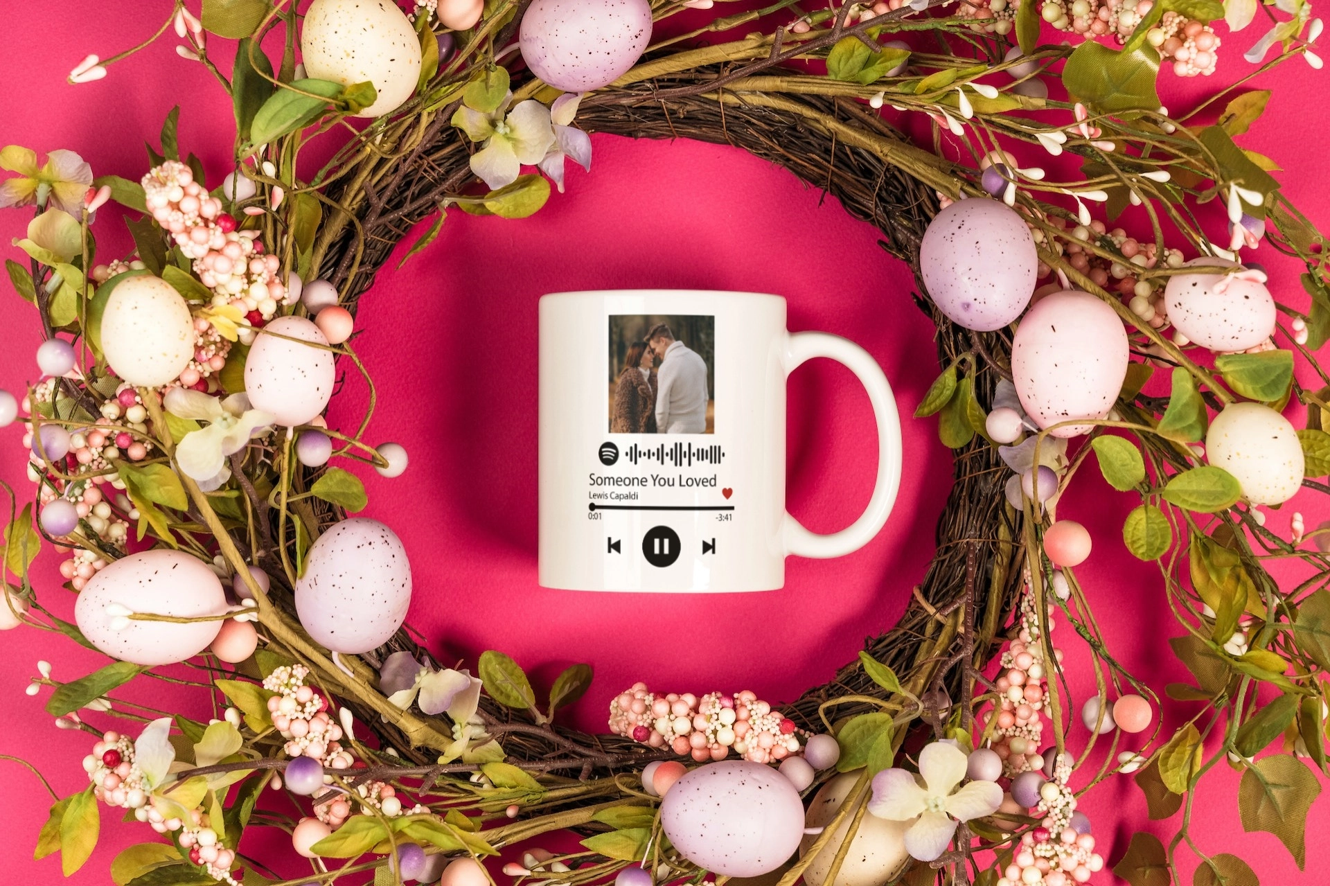 Ideias para o Dia dos Namorados Caneca personalizada spotify