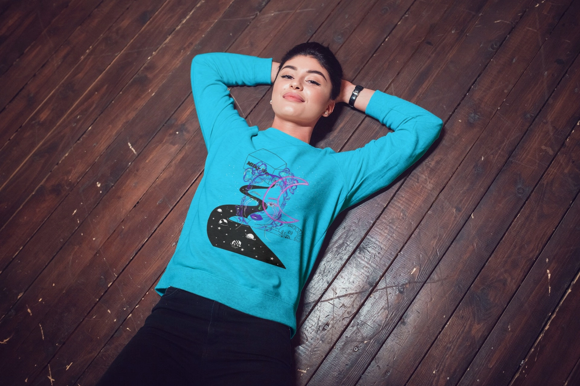 Sweat personalizada milky way