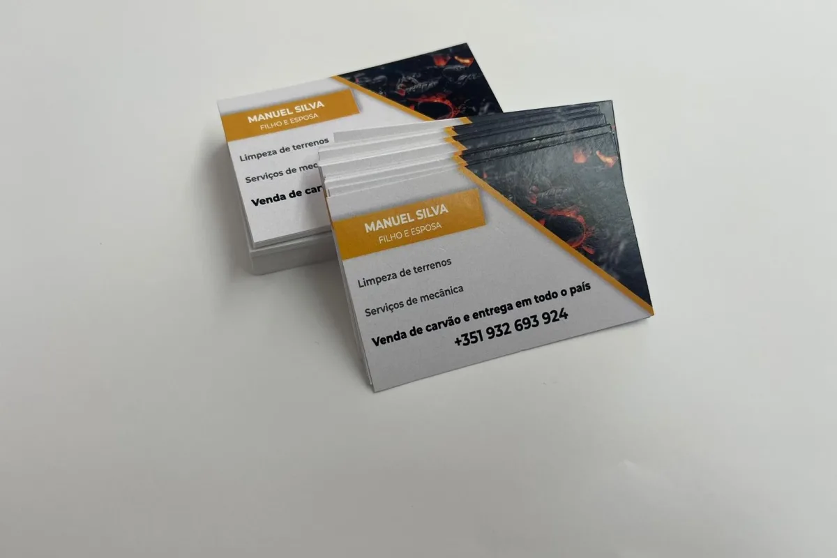 Cartões de visita Oliveira de Azemeis